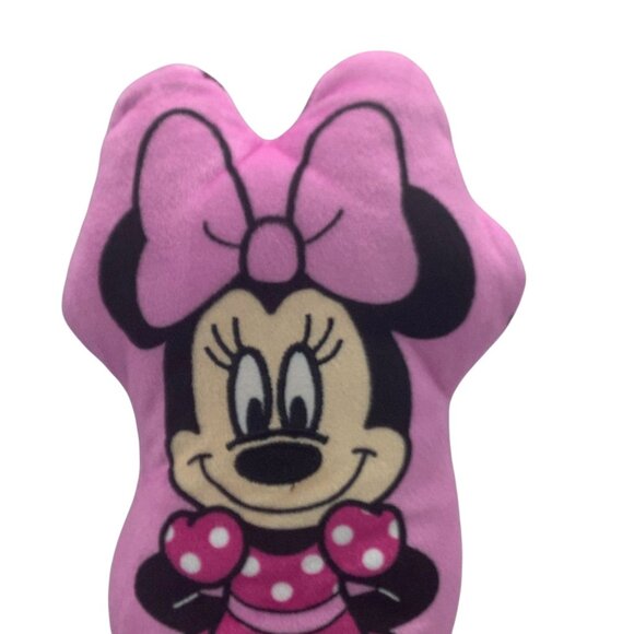 Disney Minnie Mouse Shaped Plush Pillow 12" OEKO-TEX - Picture 7 of 7